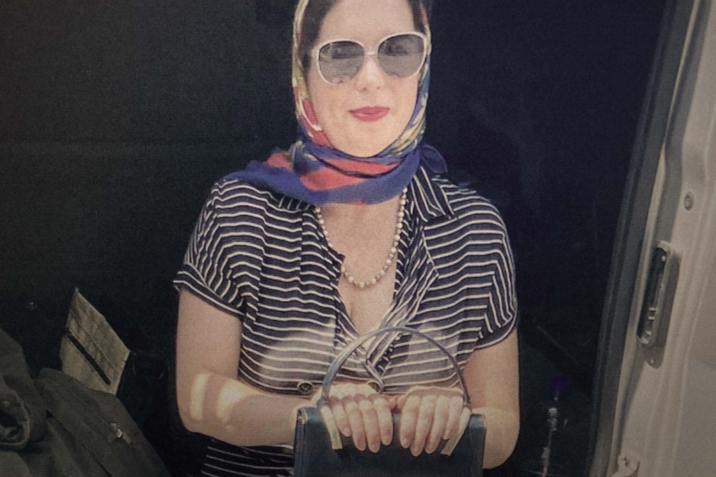 Pilar Murube – Rashomon Pilar Murube in einer Szene aus der Tanzinstallation „Rashomon Stuttgart“.